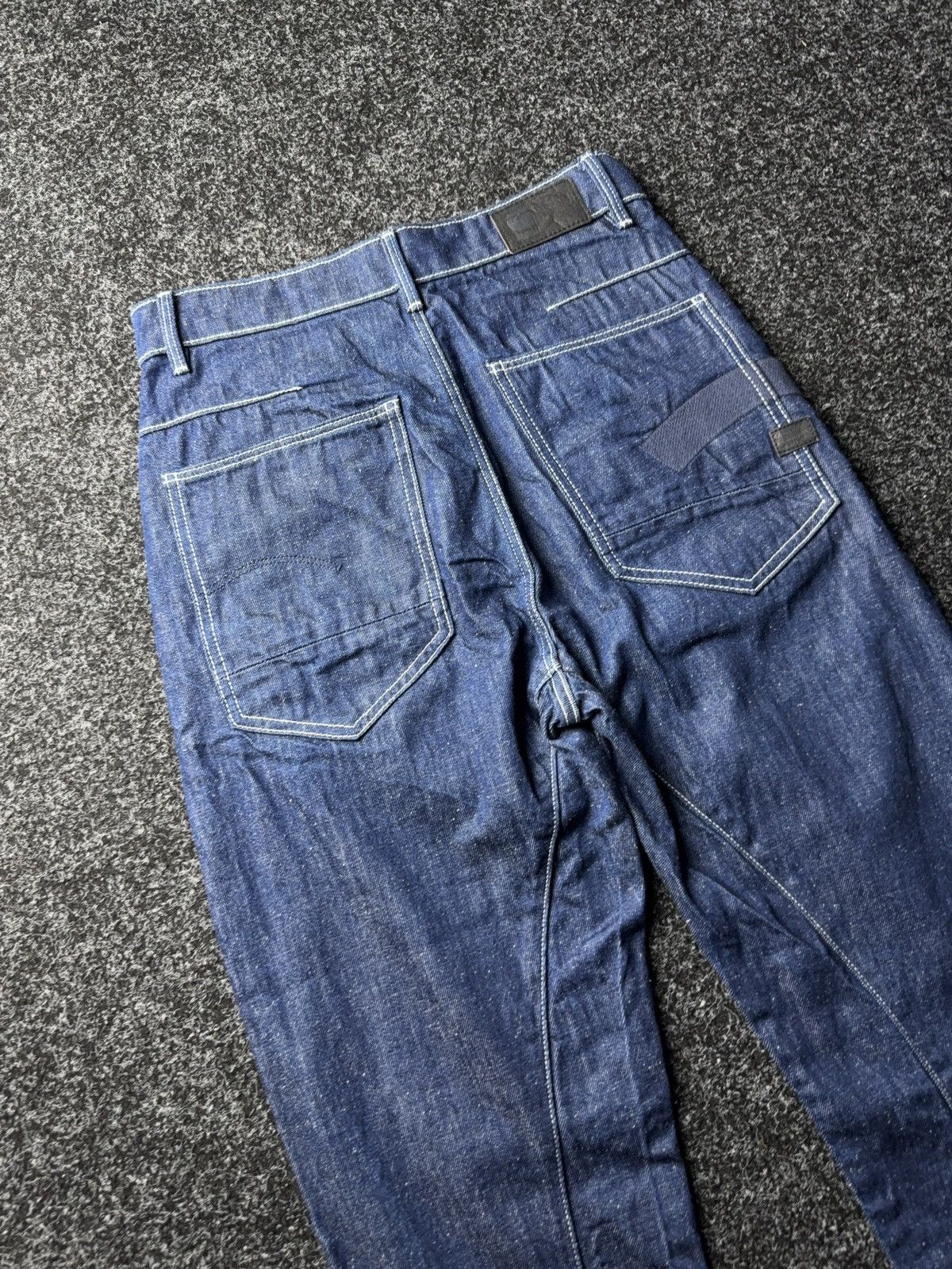 G-Star Vintage 00s Style G Star Raw denim pants jeans Y2K Size 29" - 11 Thumbnail