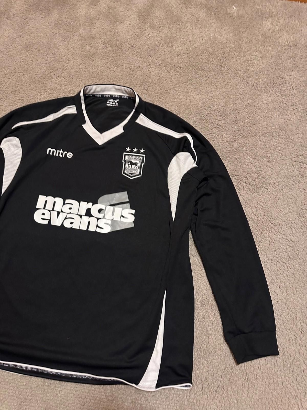 Other IPSWICH TOWN 2010/12 AWAY FOOTBALL SHIRT SOCCER JERSEY MITRE Size ONE SIZE - 4 Thumbnail