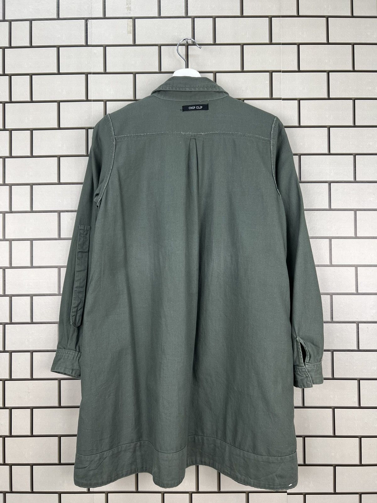 Japanese Brand Chip Clip Military Style Multipocket Longsleeve Shirt Size US M / EU 48-50 / 2 - 18 Thumbnail