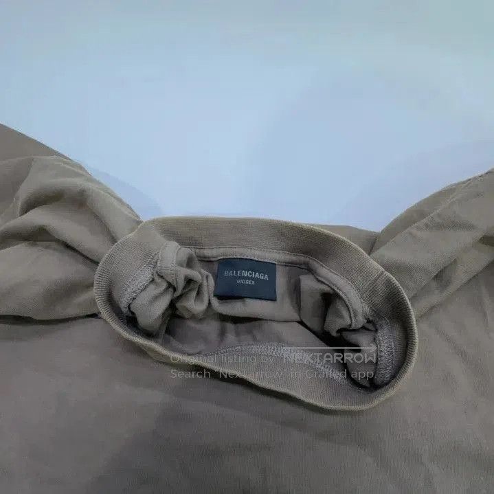 Balenciaga Balenciaga SS23 Distressed Logo Print T. Size US XS / EU 42 / 0 - 2 Thumbnail