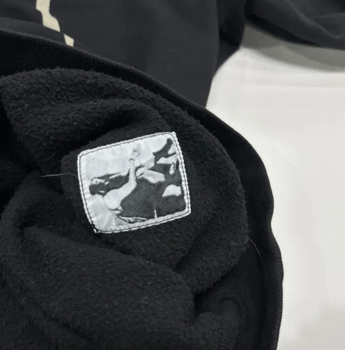 Rick Owens Rick Owens Black Graphic Hoodie Size US S / EU 44-46 / 1 - 9 Thumbnail