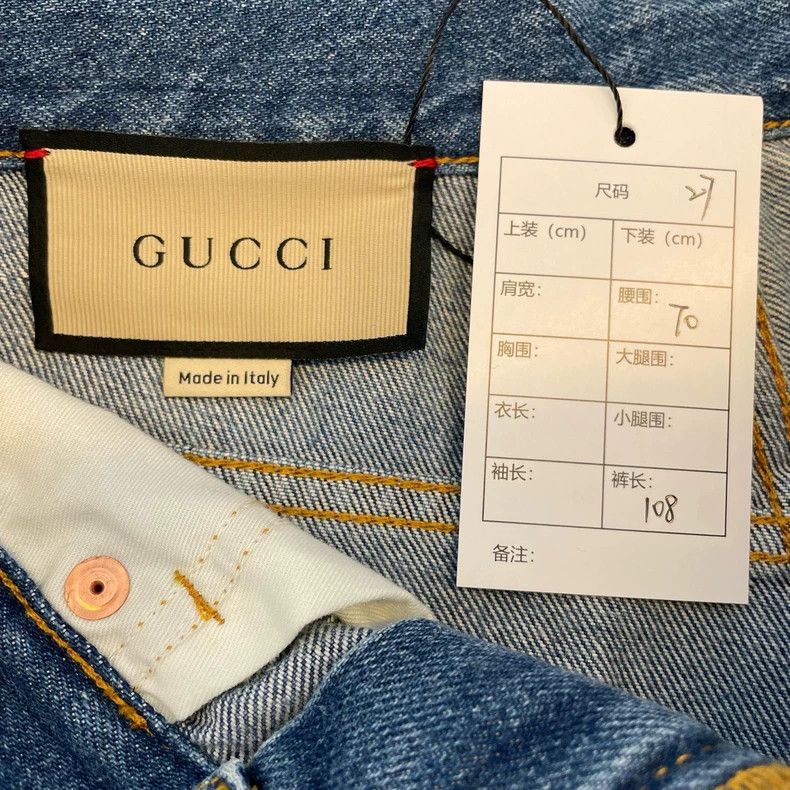 Gucci GucciDenim trousers 2503-Nextarrow Size US 27 - 2 Thumbnail