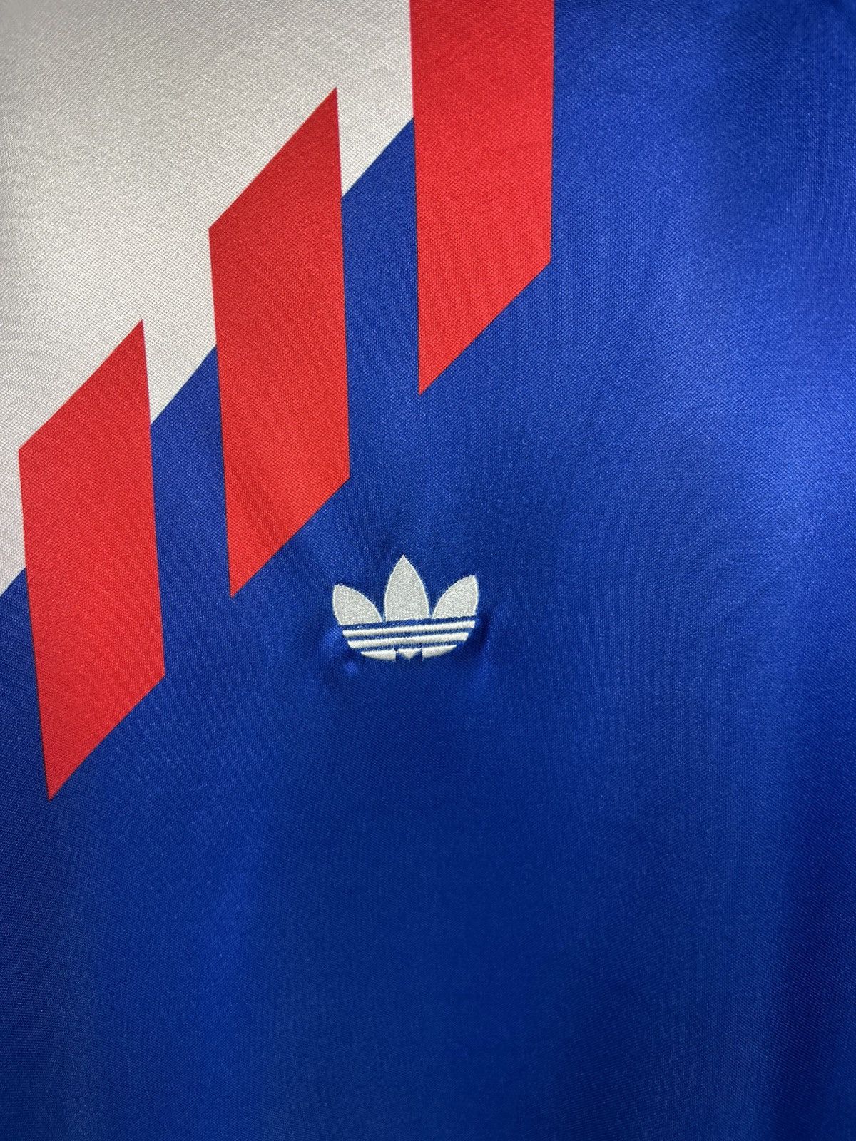 Adidas Vintage 90s Adidas France jersey long sleeve football tee Size US XL / EU 56 / 4 - 10 Thumbnail