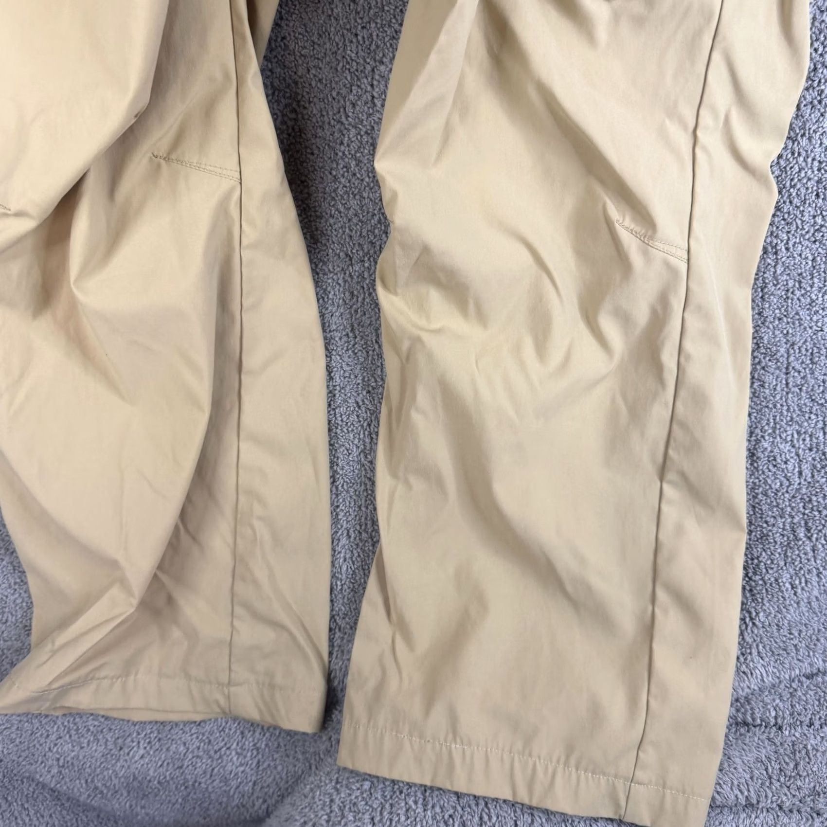 Vintage L.L.Bean Pants Womens XS Petite Beige Convertible Hiking Zip Off Stretch Size 26" / US 2 / IT 38 - 2 Thumbnail