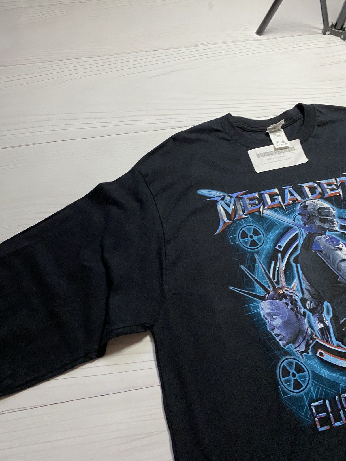 Megadeth Megadeth Dystopia Europe Toure 2020 longsleeve t shirt band Size US XL / EU 56 / 4 - 9 Thumbnail