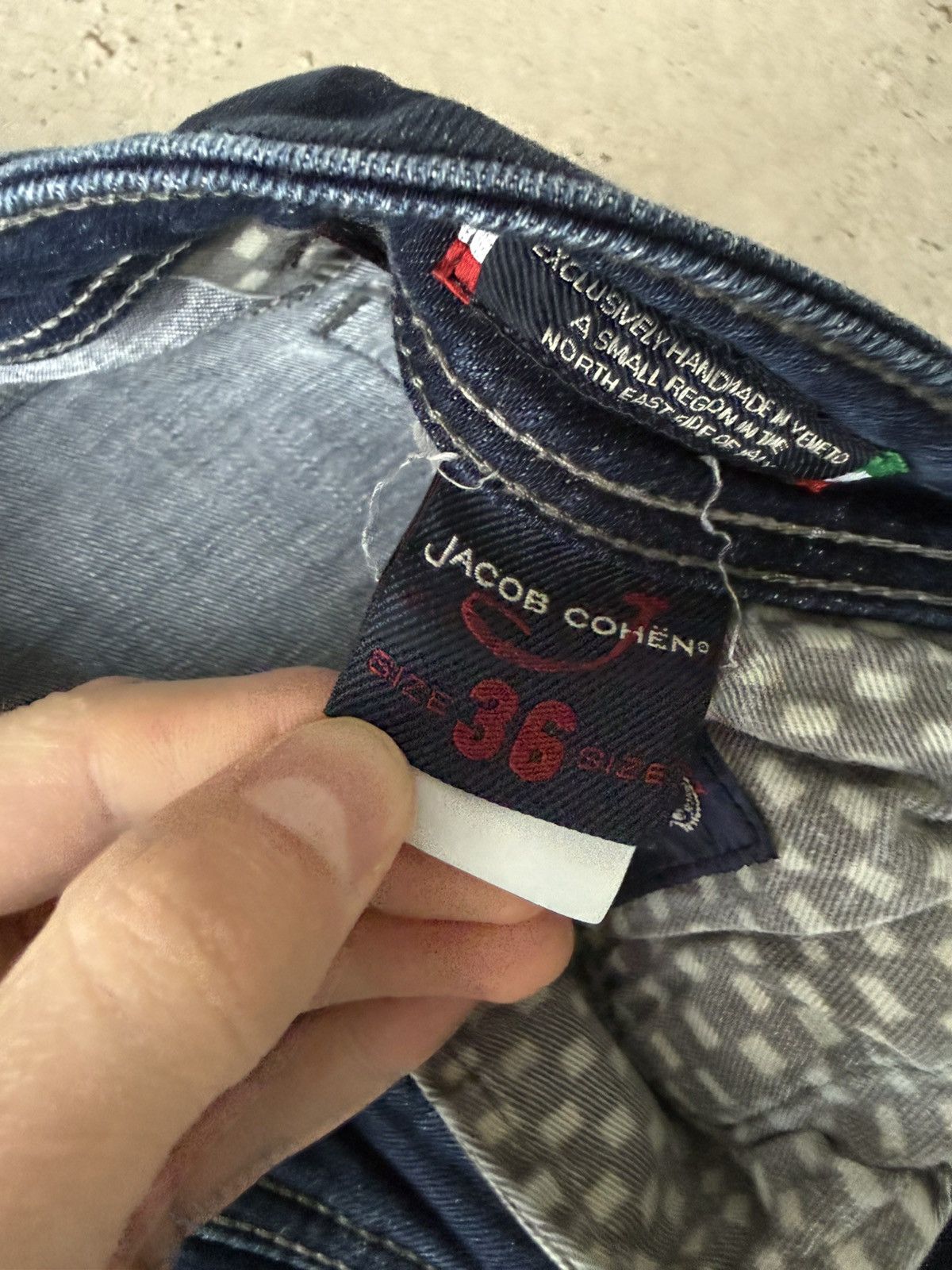 Jacob Cohen Jacob Cohen J688 Comf Luxury Stretch Denim Jeans Size US 36 / EU 52 - 3 Thumbnail