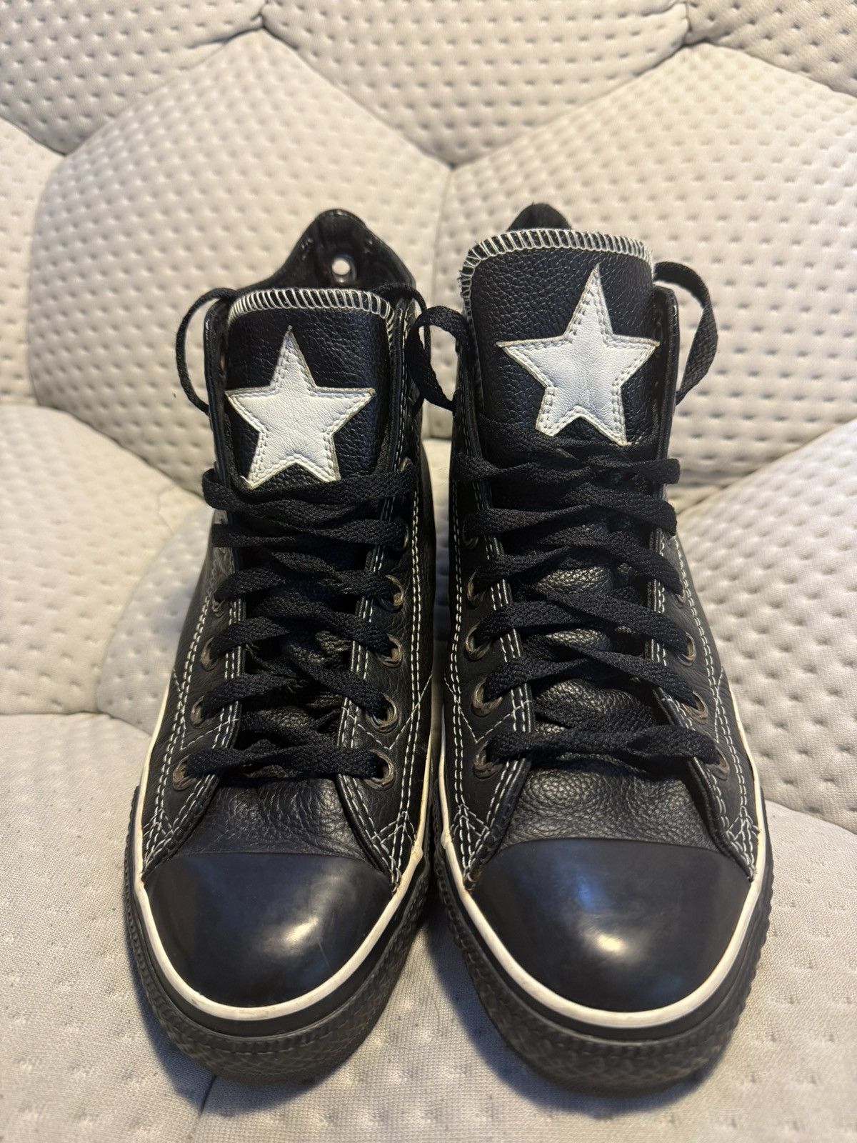 Chrome Hearts Chrome Hearts Converse Leather 1 of 1 | Grailed