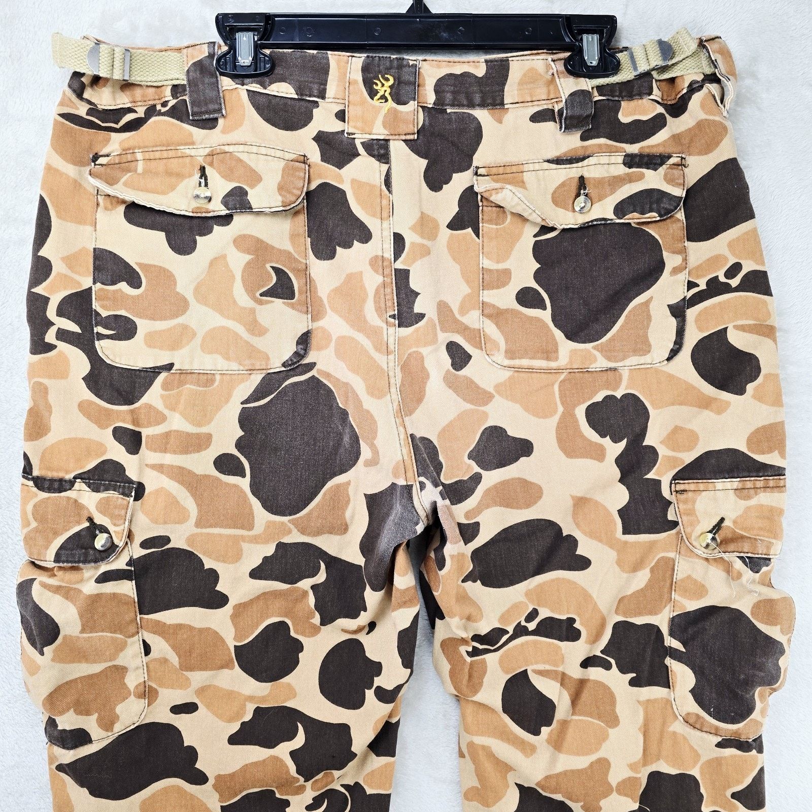 Other Browning Wasatch CB Hunting Pants XL 38x30 Tan Camo Cargo Size US 38 / EU 54 - 11 Thumbnail