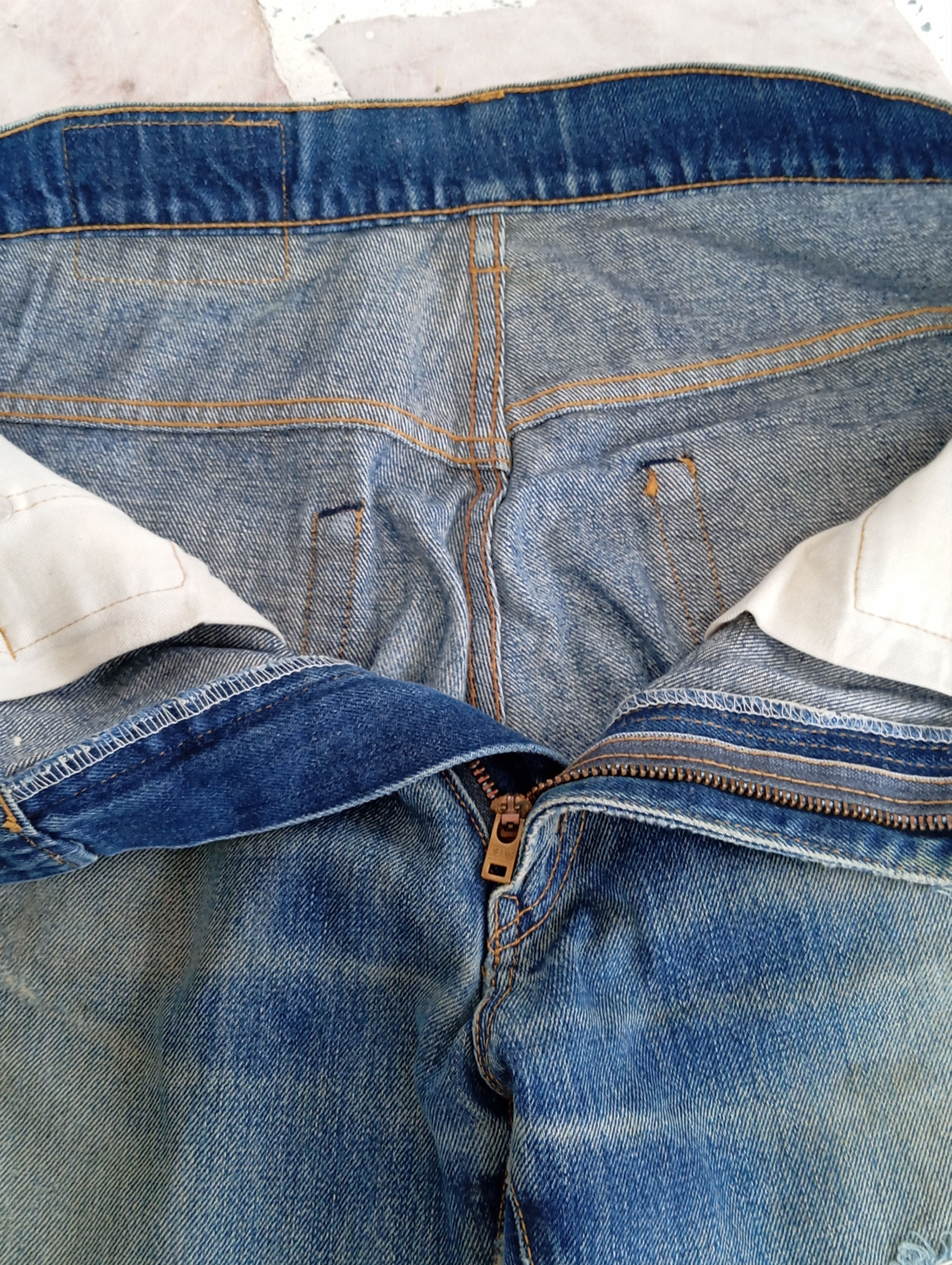 Denime × Vintage Distressed Denime Size US 30 / EU 46 - 3 Thumbnail