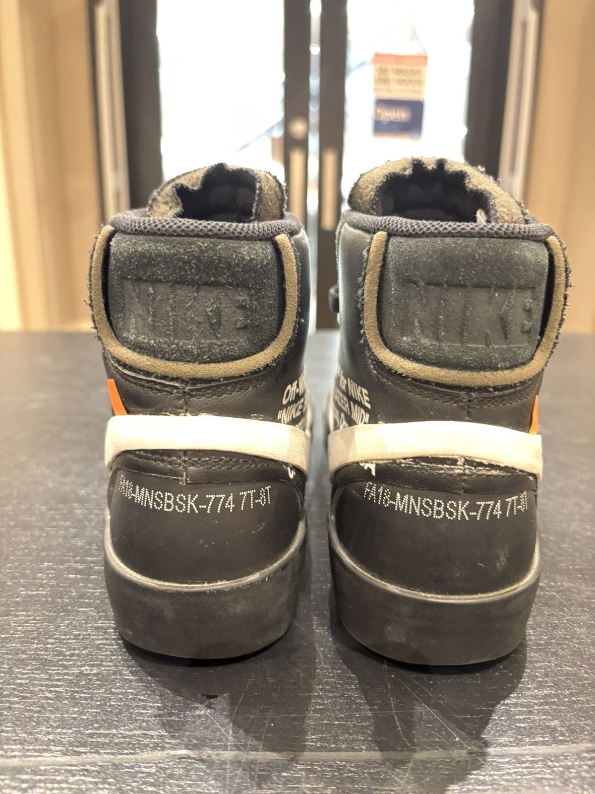 Nike Nike X Off White Blazer Mid ‘Grim Reaper’ Size US 7.5 / EU 40-41 - 3 Thumbnail