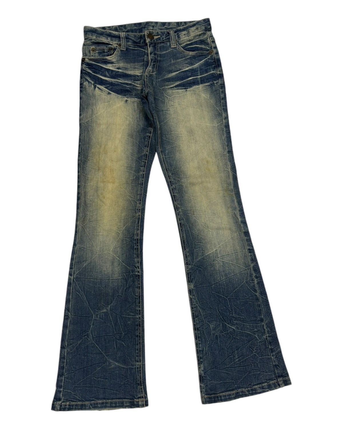 Japanese Brand Vintage Japanese Flare Jeans Bootcut Tornado Mart Style Size 28" / US 6 / IT 42 - 3 Thumbnail