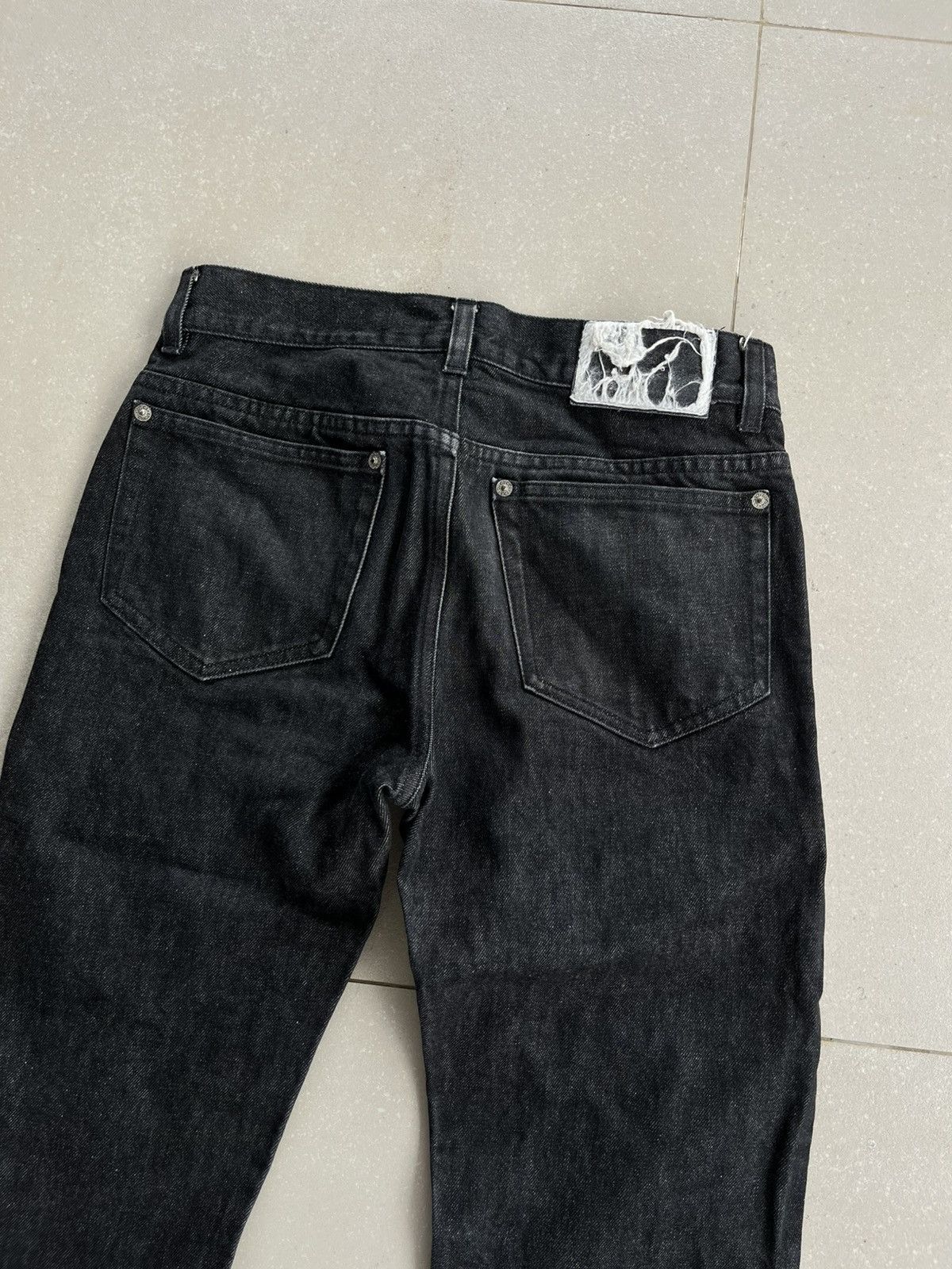 Gucci GUCCI SELVEDGE DENIM SUPER BLACK Size US 29 - 4 Thumbnail
