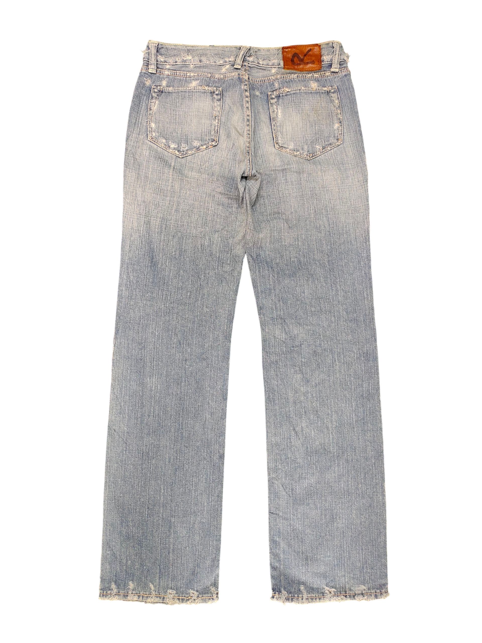 Kapital Vintage 45rpm Japan Clawmark Distress Denim Jeans Size US 30 / EU 46 - 8 Thumbnail