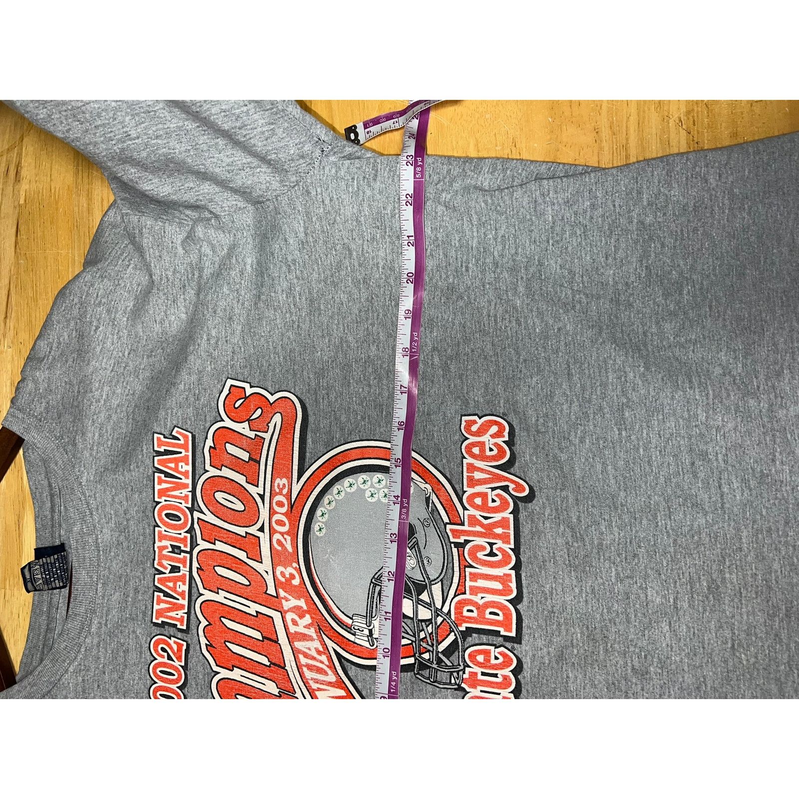 Vintage Vintage Ohio State Buckeyes Shirt 2002 Champions Tee VTG XL Size US XL / EU 56 / 4 - 10 Thumbnail