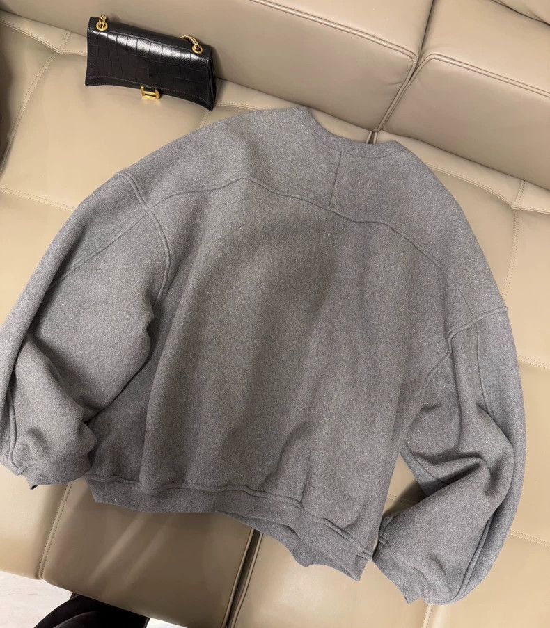 Alexander Wang Alexander Wang Sparkle Fleece Sweatshirt- Size S / US 4 / IT 40 - 3 Thumbnail