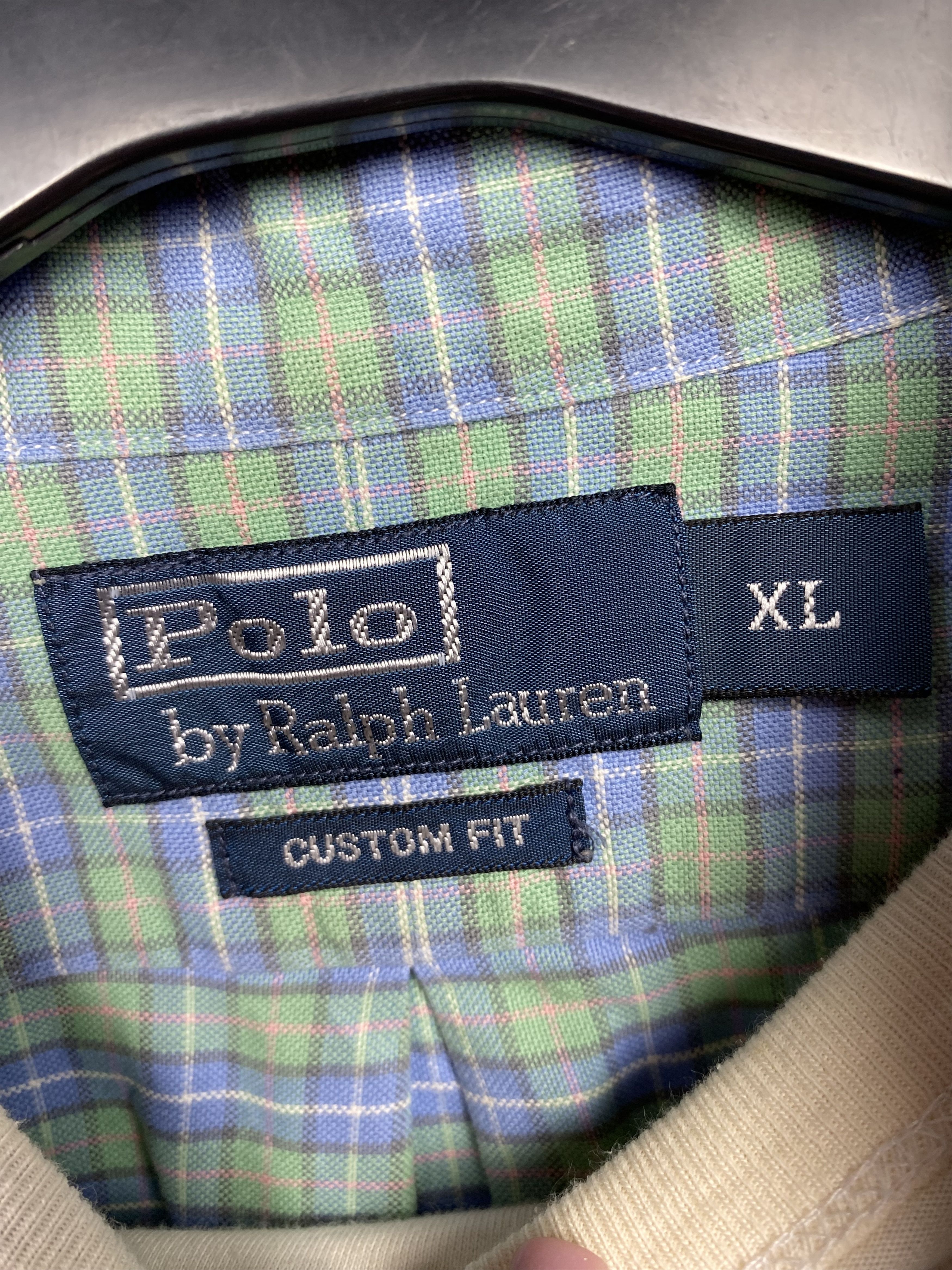 Polo Ralph Lauren Polo Ralph Lauren Vintage Mens Heavy Cotton Plaid Shirt Size US XL / EU 56 / 4 - 4 Thumbnail