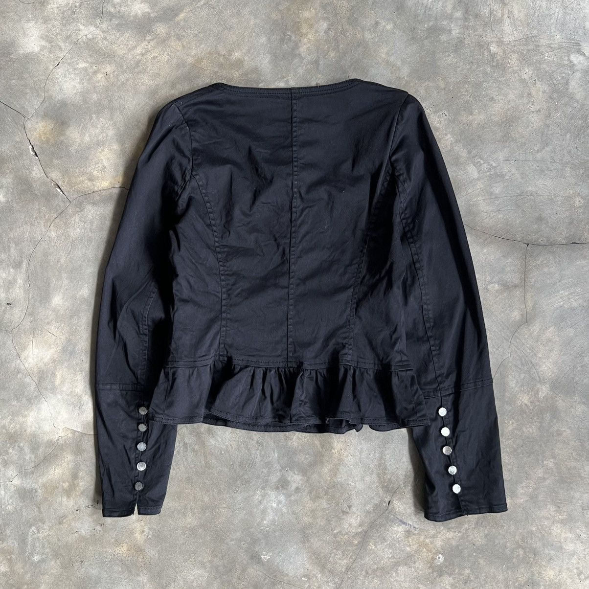 If Six Was Nine Tornado Mart Square Neck Button Up Shirt Size M / US 6-8 / IT 42-44 - 2 Thumbnail