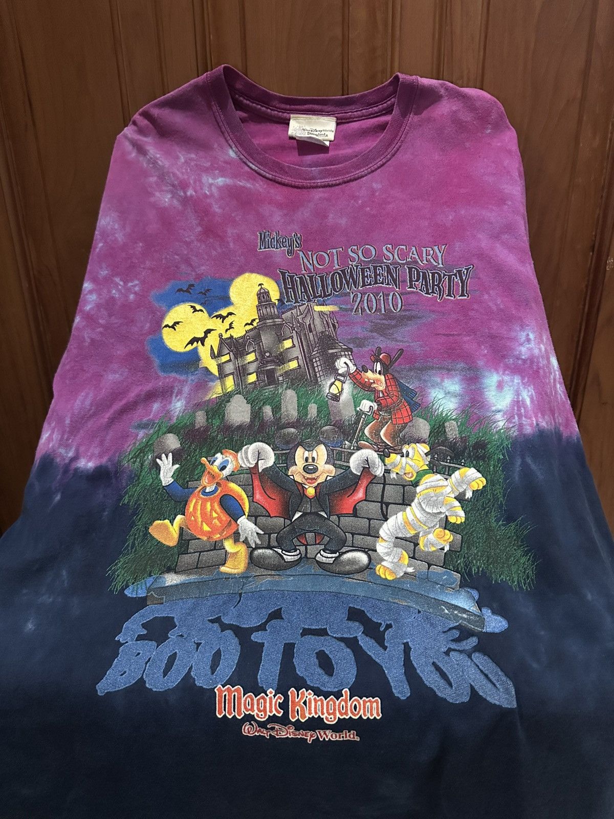 Disney Vintage 2010 Mickey’s Not So Scary Halloween Party Size US L / EU 52-54 / 3 - 1 Thumbnail