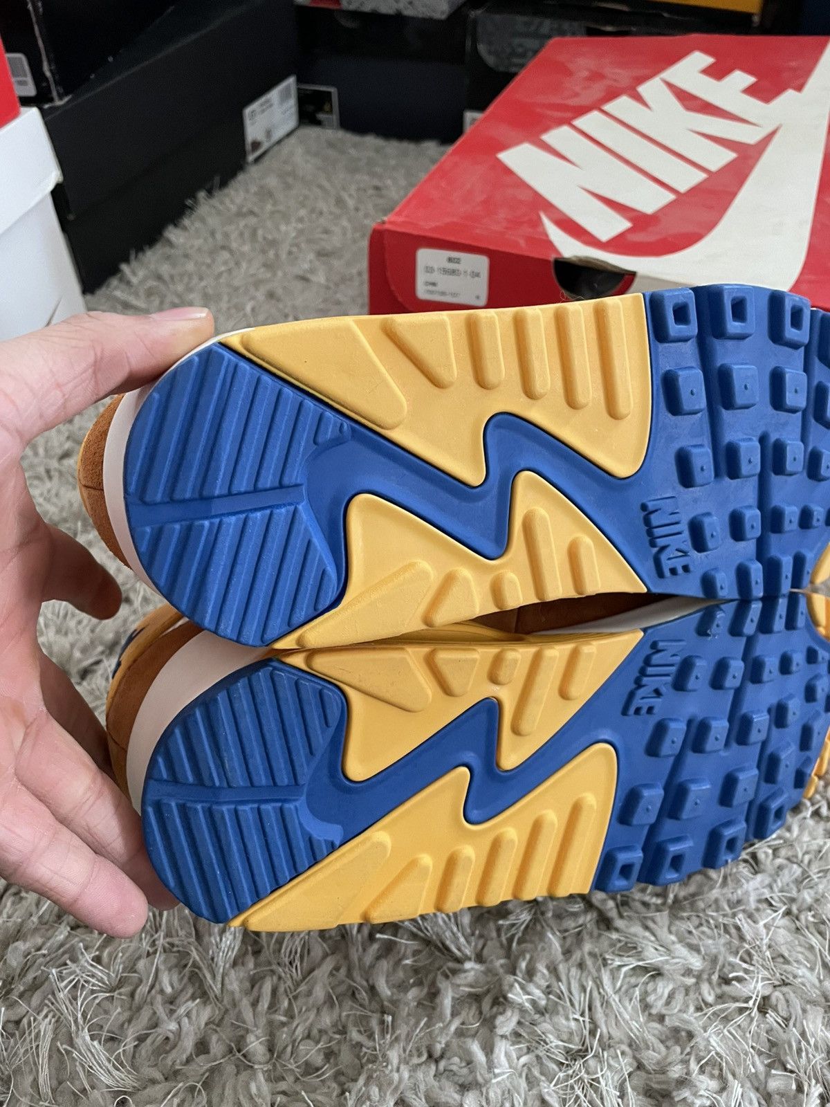 Nike Nike Air Max 90 Premium Curry Size US 10 / EU 43 - 10 Thumbnail