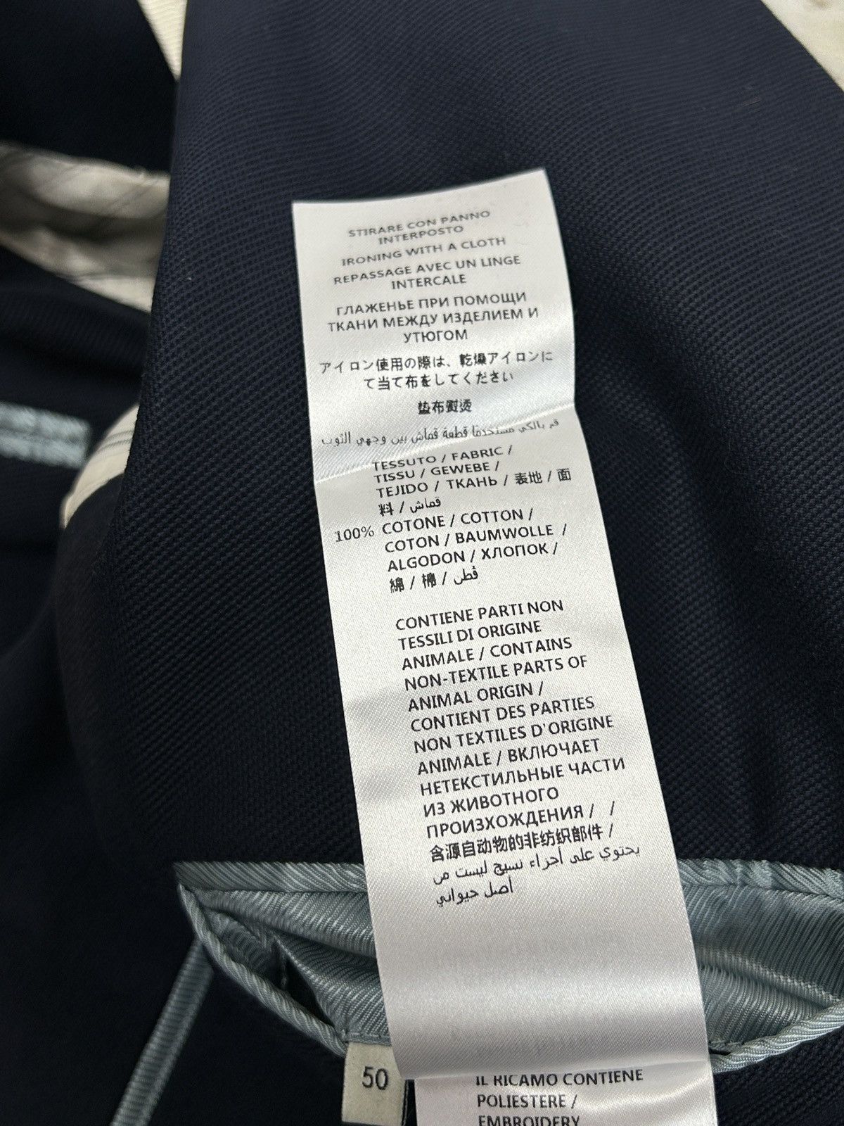 Gucci Gucci Navy Shark And Gucci Logo Pool Patch Blazer Jacket 50 Size US M / EU 48-50 / 2 - 11 Thumbnail