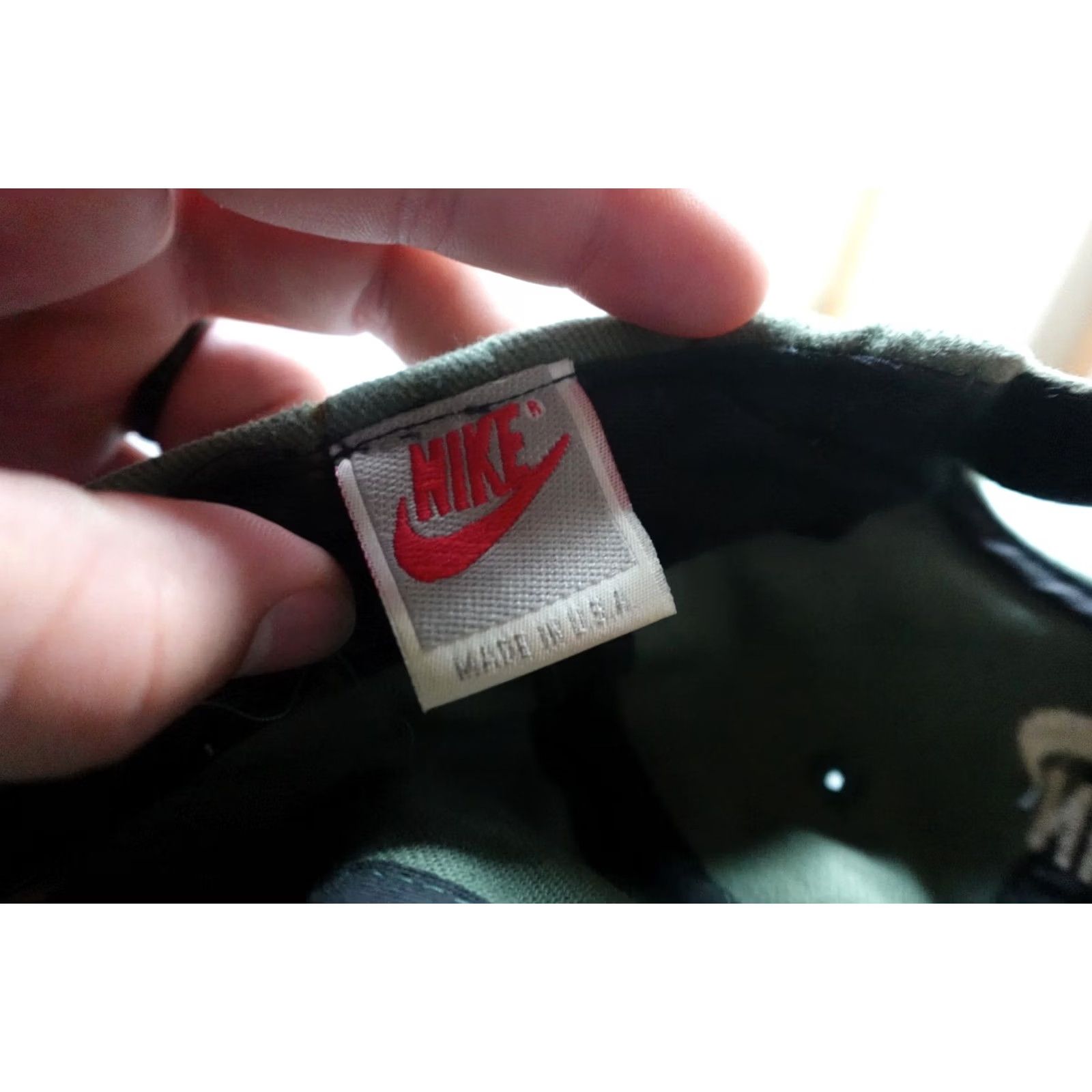 Nike VINTAGE Nike Snapback Hat Green One Size Men Adjustable Casual 90s Golf Logo Swoosh Size ONE SIZE - 7 Thumbnail