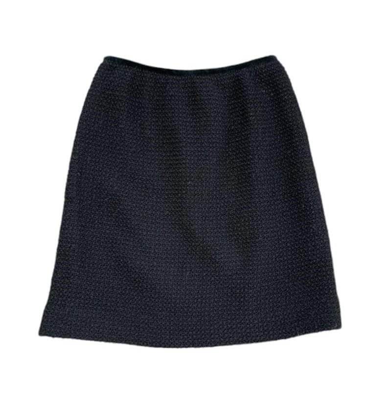 Balenciaga La Mode Balenciaga Blend Wool Skirt Made in Japan Size 24" / US 00 / IT 34 - 1 Thumbnail