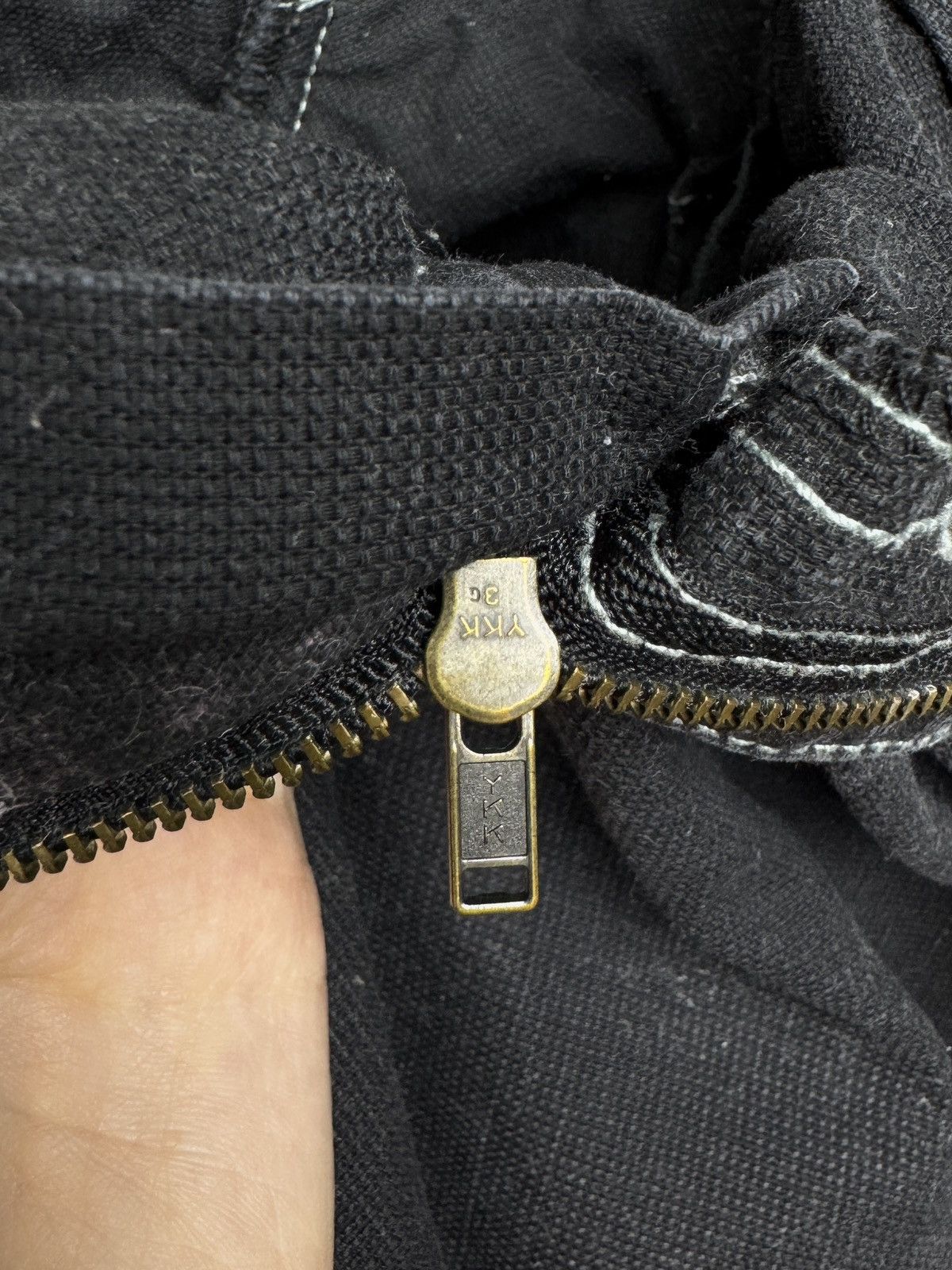 If Six Was Nine R867 y2k Avant Garde bondage style assymetrical pants cargo Size 32" / US 10 / IT 46 - 14 Thumbnail