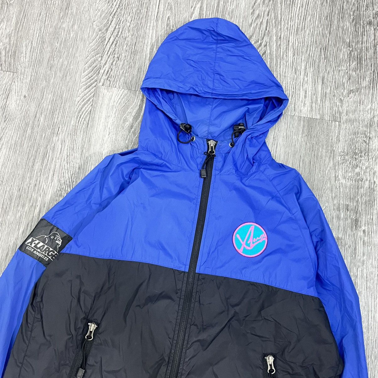 Xlarge X-Large Nylon Hooded Jacket Size US M / EU 48-50 / 2 - 2 Thumbnail