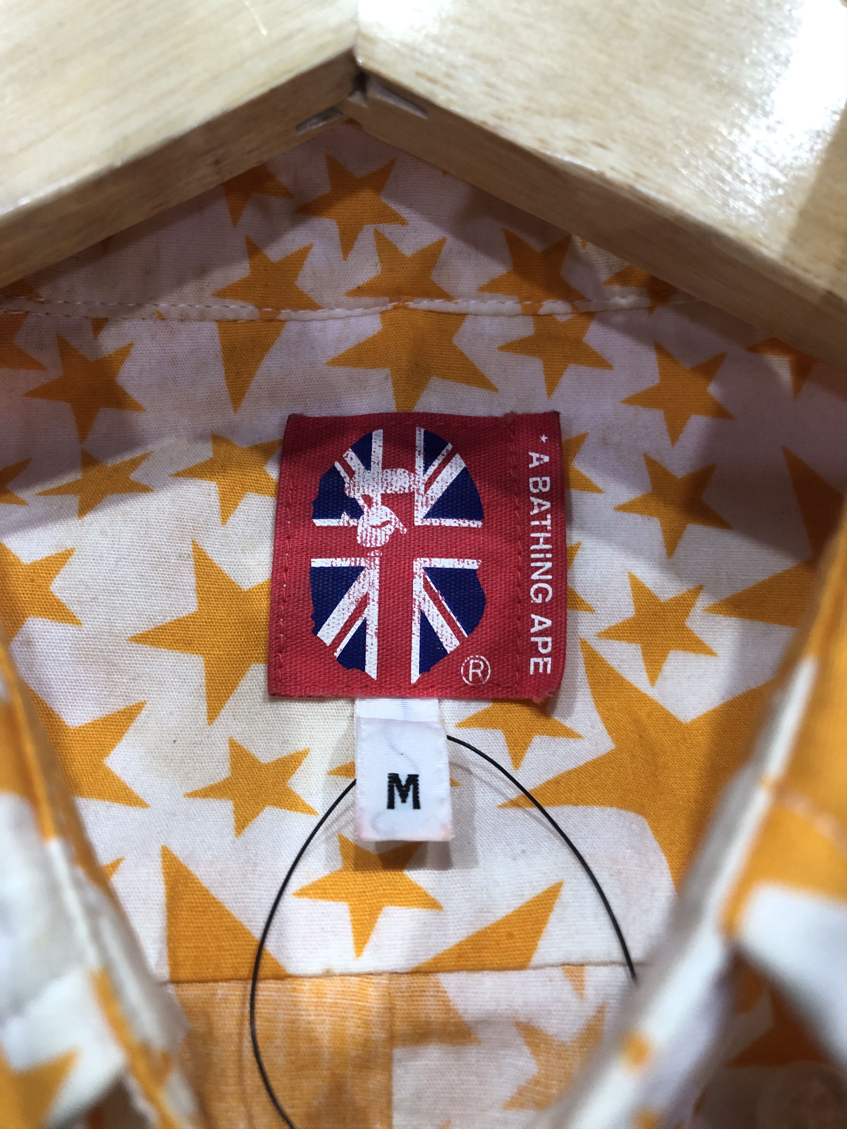 Bape × Nigo Bape star all over print Size US M / EU 48-50 / 2 - 5 Thumbnail
