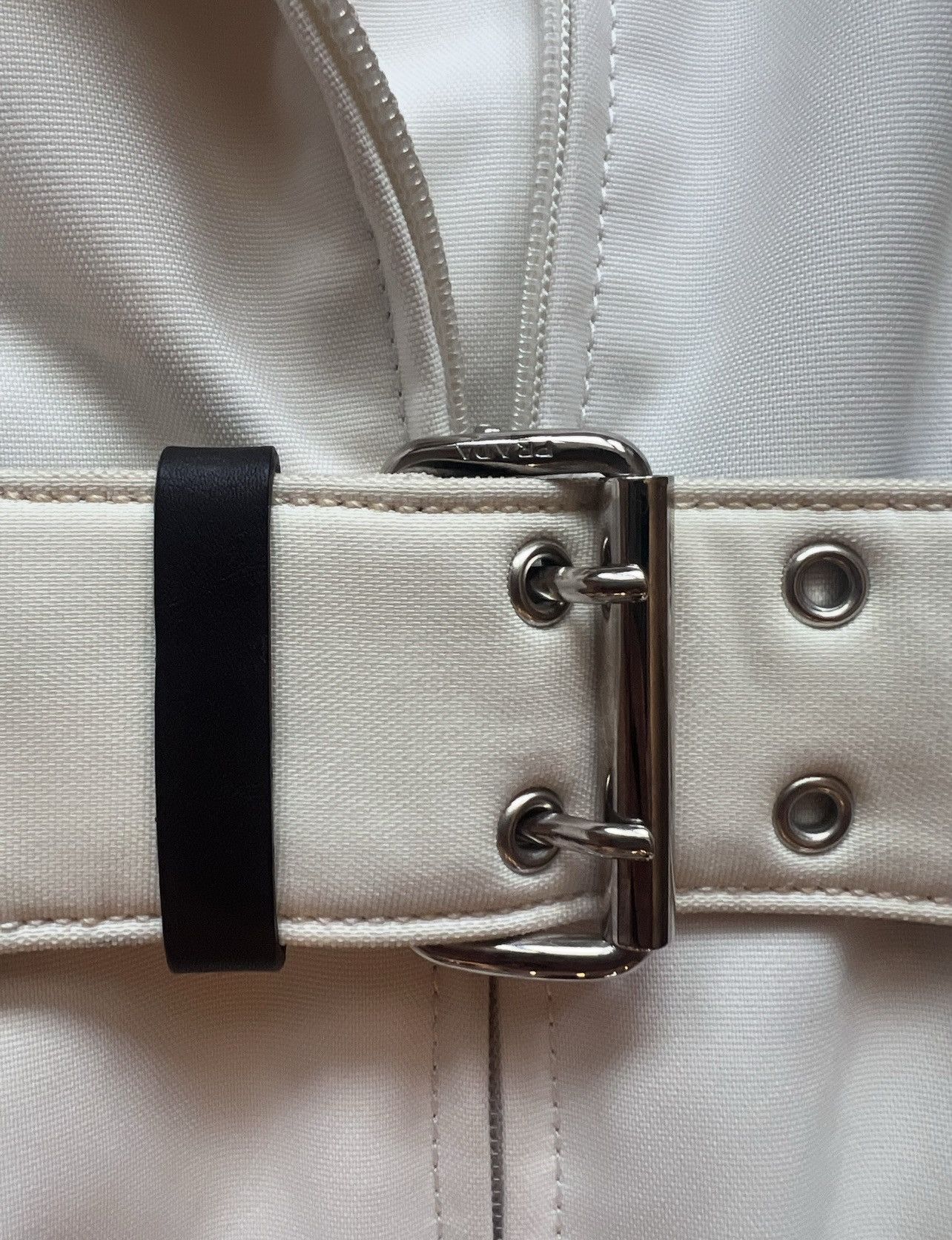 Prada Prada Belted Vintage biker jacket Size S / US 4 / IT 40 - 9 Thumbnail