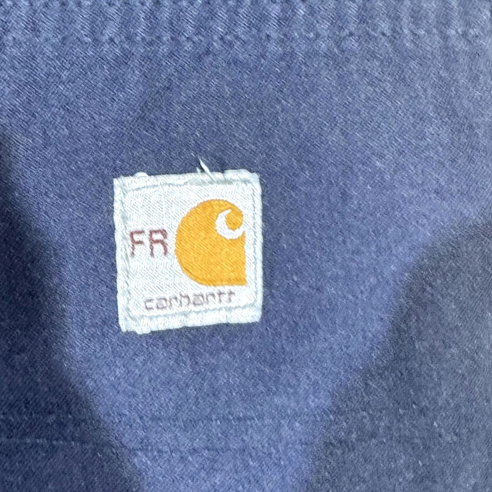 Carhartt Carhartt FR Work Pants Mens 36x34 Measured 36x33 Navy CAT2 Arc Flash Reflective Size US 36 / EU 52 - 3 Thumbnail