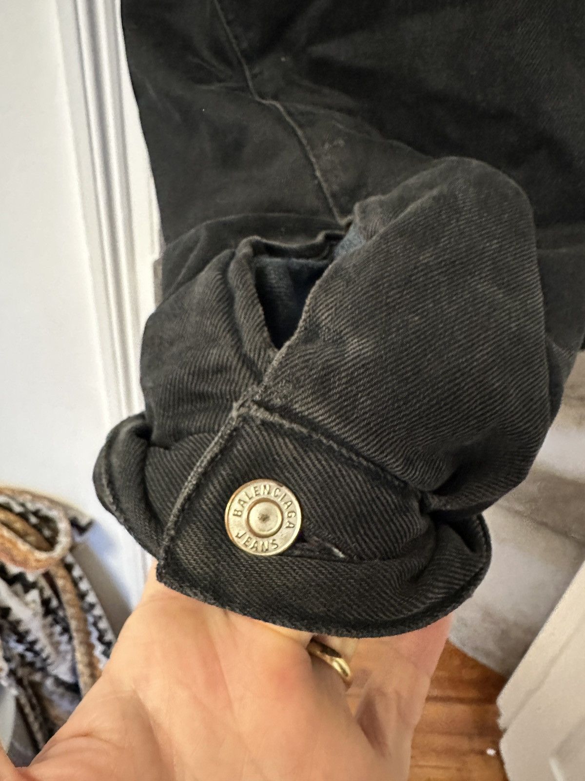Balenciaga Padded denim jacket Size US S / EU 44-46 / 1 - 2 Thumbnail