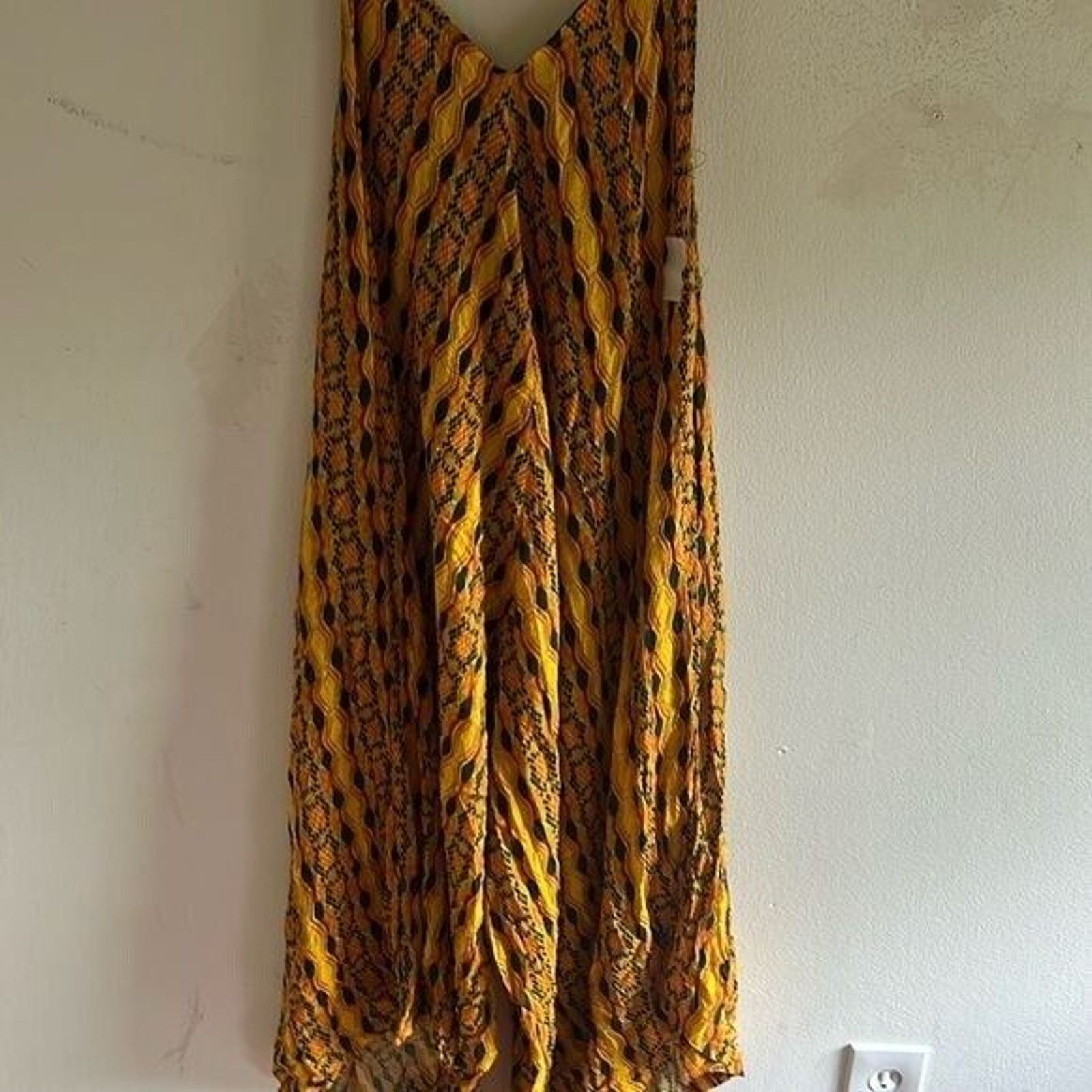 Other RTR KahindoKano Jumpsuit Orange/Mustard Wide Leg Sz XL Size 36" / US 14 / IT 50 - 6 Thumbnail