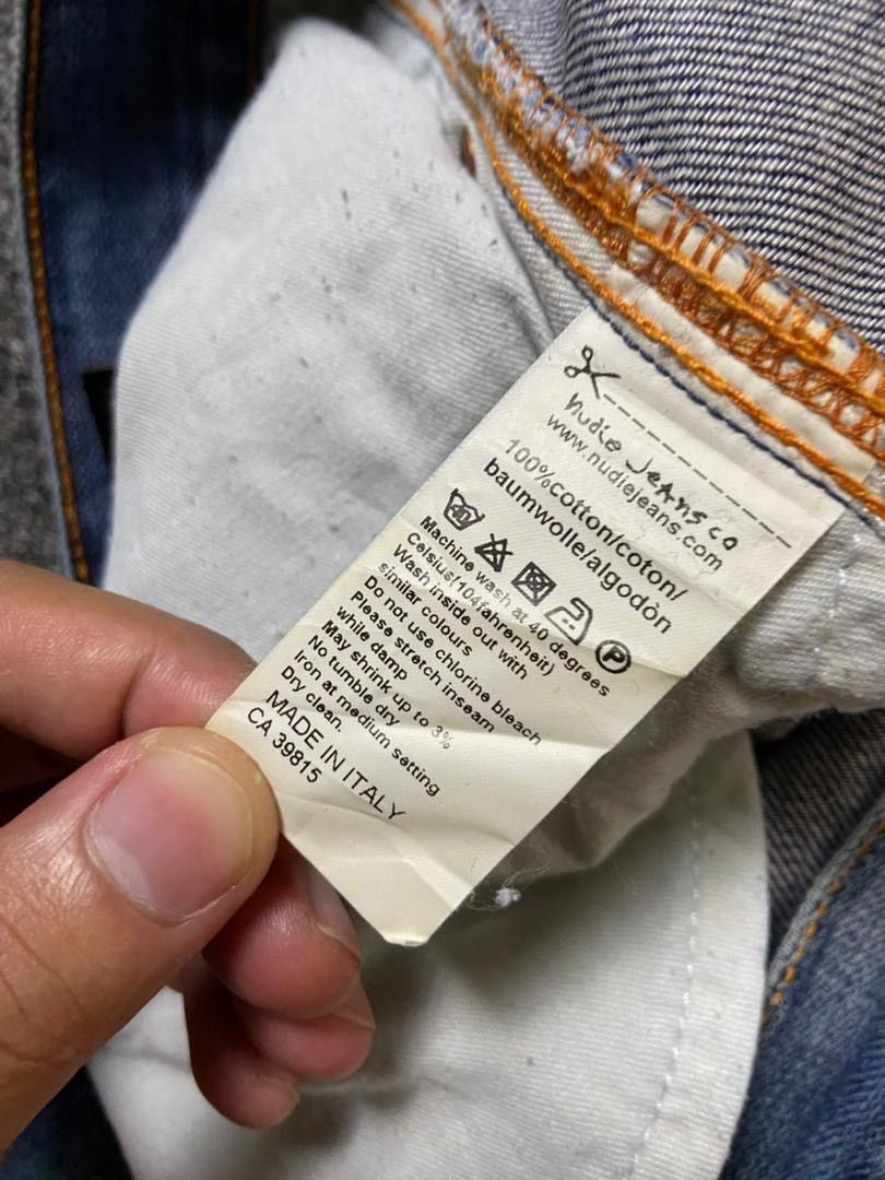 Nudie Jeans Vintage NUDIE JEANS CO. Regular Cut Denim (135) Size US 34 / EU 50 - 5 Thumbnail