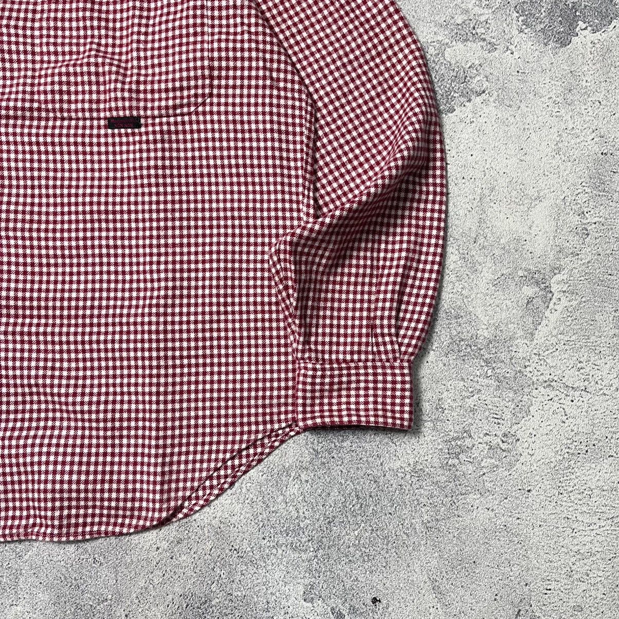 Issey Miyake Mademoiselle NonNon By Isseymiyake Plaid Double Pocket Shirt Size US L / EU 52-54 / 3 - 4 Thumbnail