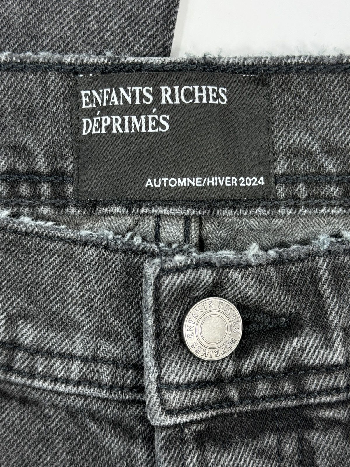 Enfants Riches Deprimes PATCH WORK SLIM FLARED DISTRESSED JEANS Size US 34 / EU 50 - 5 Thumbnail
