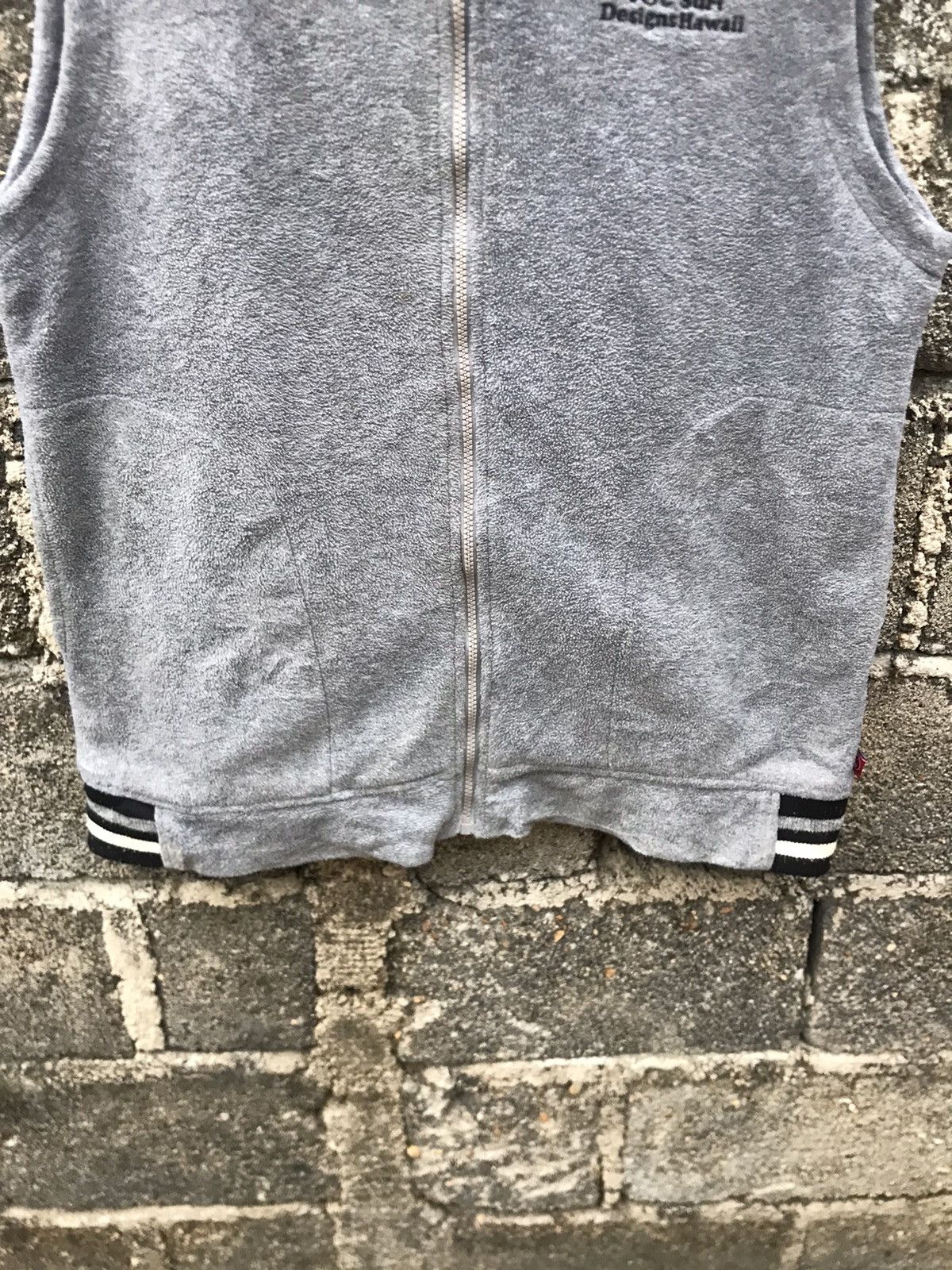 Vintage ⚡️Vintage T&C Surf Design Hawaii Fleece Zipper Vest Size US XL / EU 56 / 4 - 4 Thumbnail