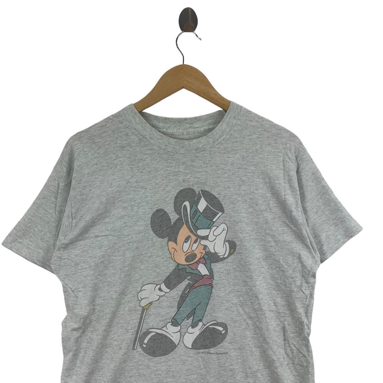 Vintage Vintage 90’ MICKEY MOUSE DISNEY Magician Tee Shirt Size US M / EU 48-50 / 2 - 2 Thumbnail