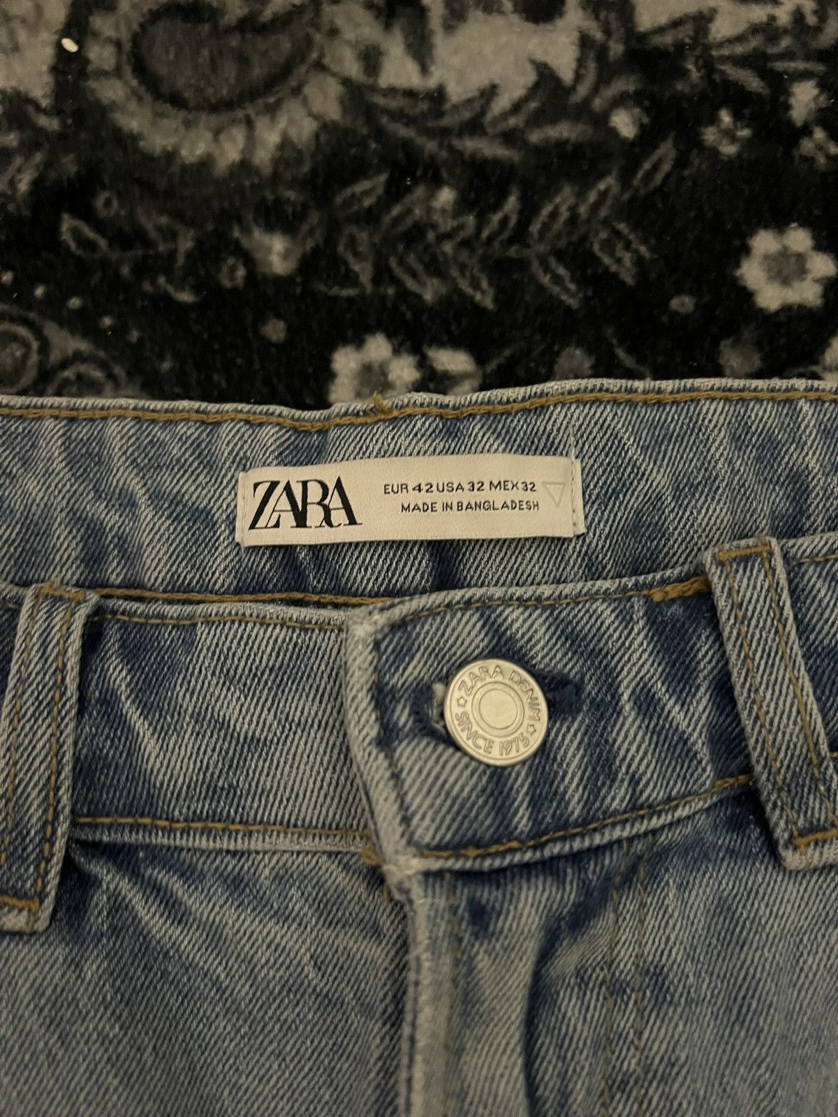 Vintage × Zara ZARA LIGHT BLUE SHORTS Size US 32 / EU 48 - 3 Thumbnail