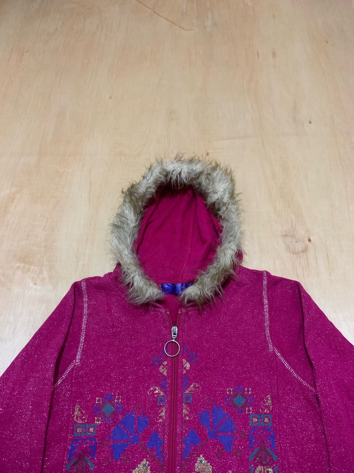 Hysteric Glamour × If Six Was Nine × Japanese Brand Y2k Fur Hoodie Ifsixwasnine Lgb Style Size US M / EU 48-50 / 2 - 4 Thumbnail