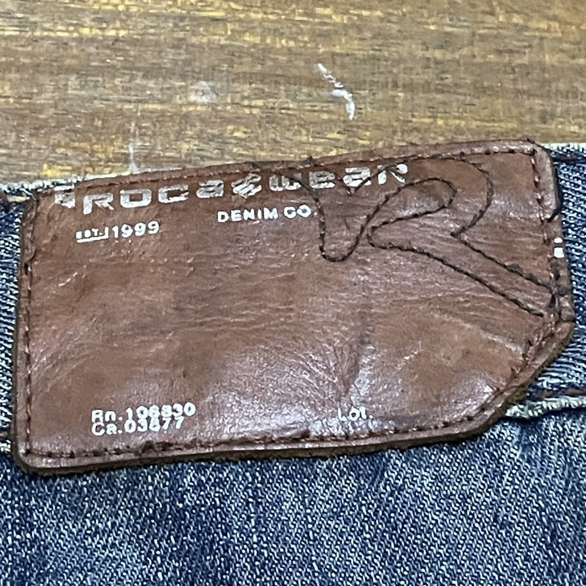 Rocawear × Vintage Rare Design Vintage Rocawear Oversized Baggy Jeans 2000s Size US 42 / EU 58 - 9 Thumbnail