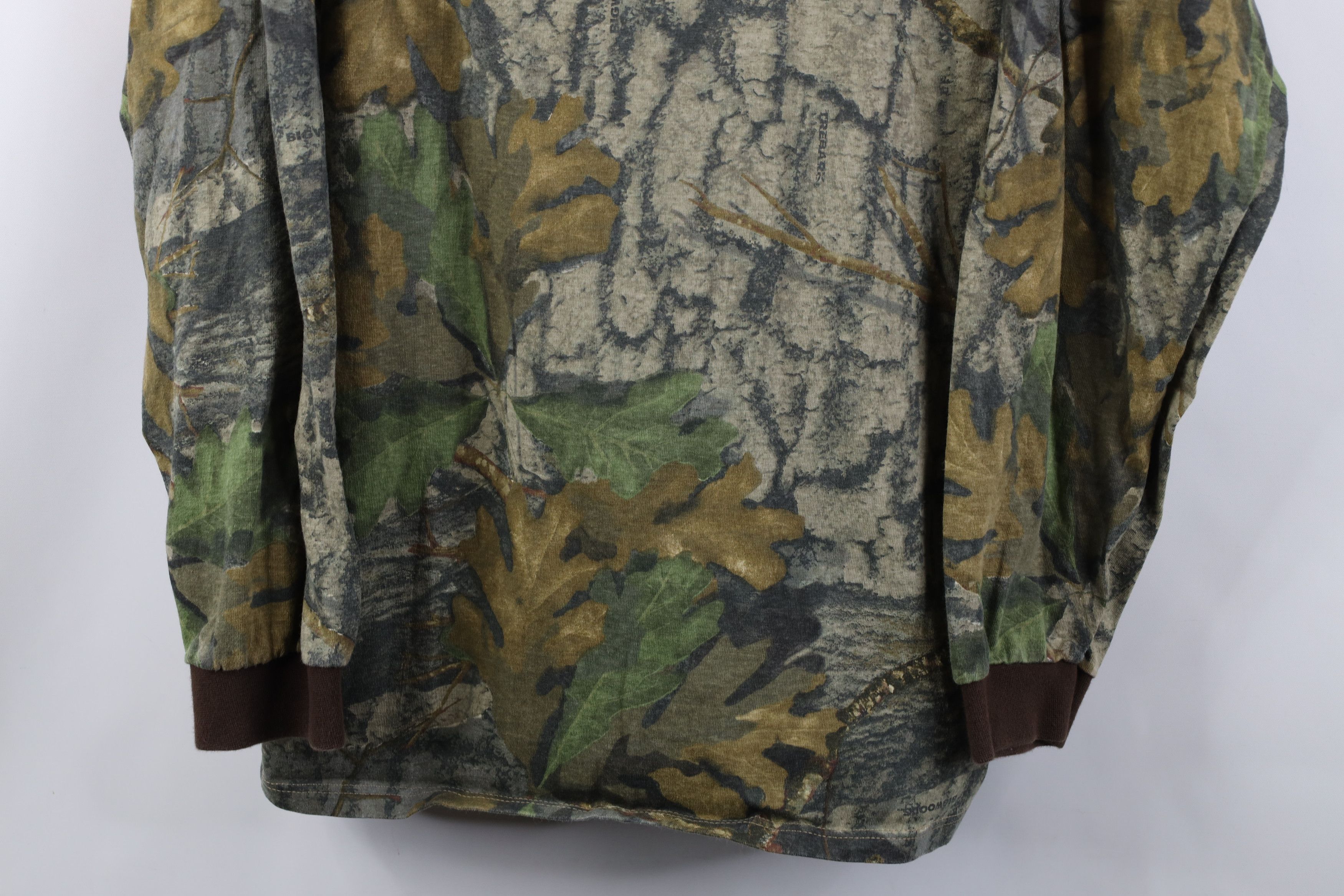 Vintage Vintage 90s Streetwear Camouflage Long Sleeve T-Shirt Cotton Size US XL / EU 56 / 4 - 3 Thumbnail