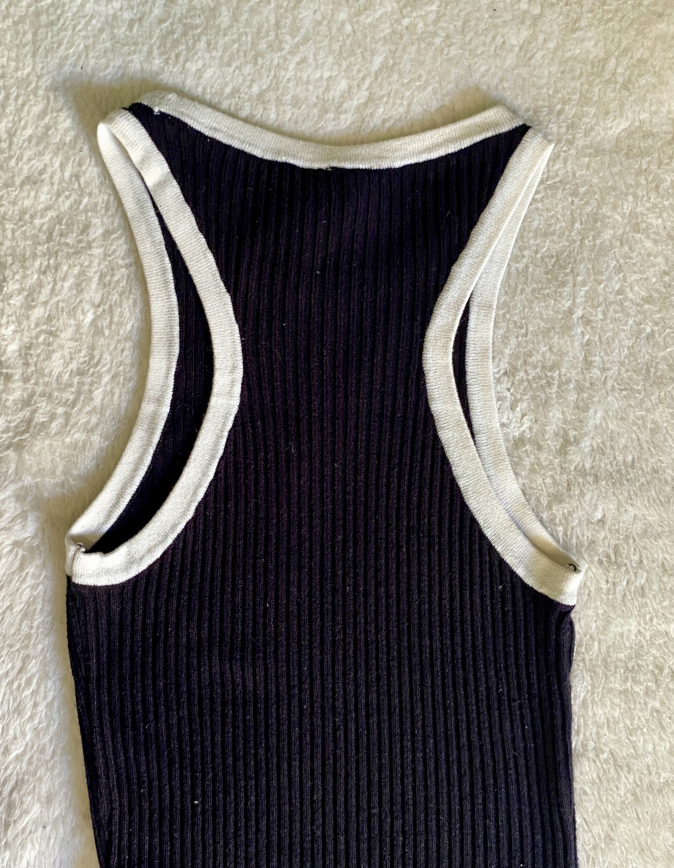 H&M H&M Ribbed Knit Bodycon Midi Dress - Size XS Size XS / US 0-2 / IT 36-38 - 3 Thumbnail