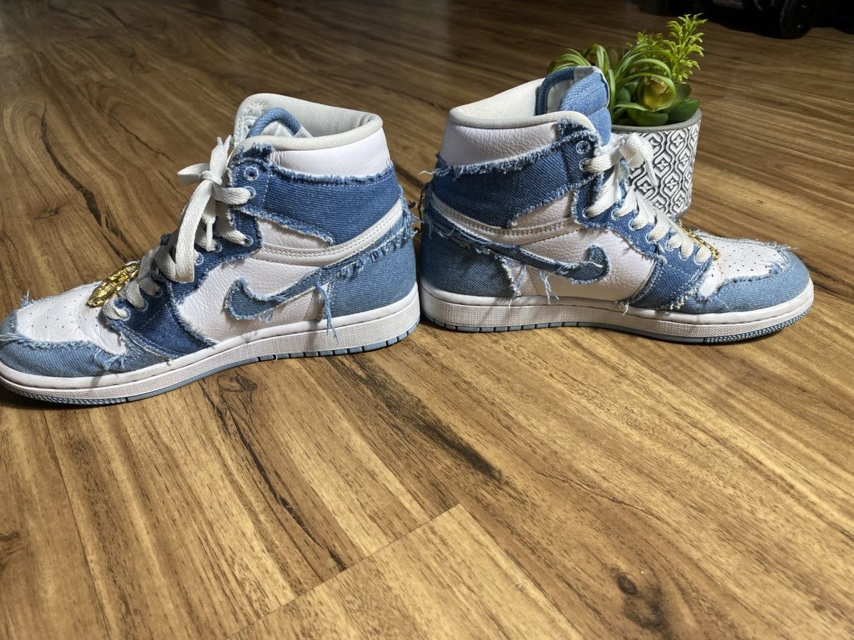 Jordan Brand Air Jordan 1 High OG Denim Size US 6 / IT 36 - 2 Thumbnail