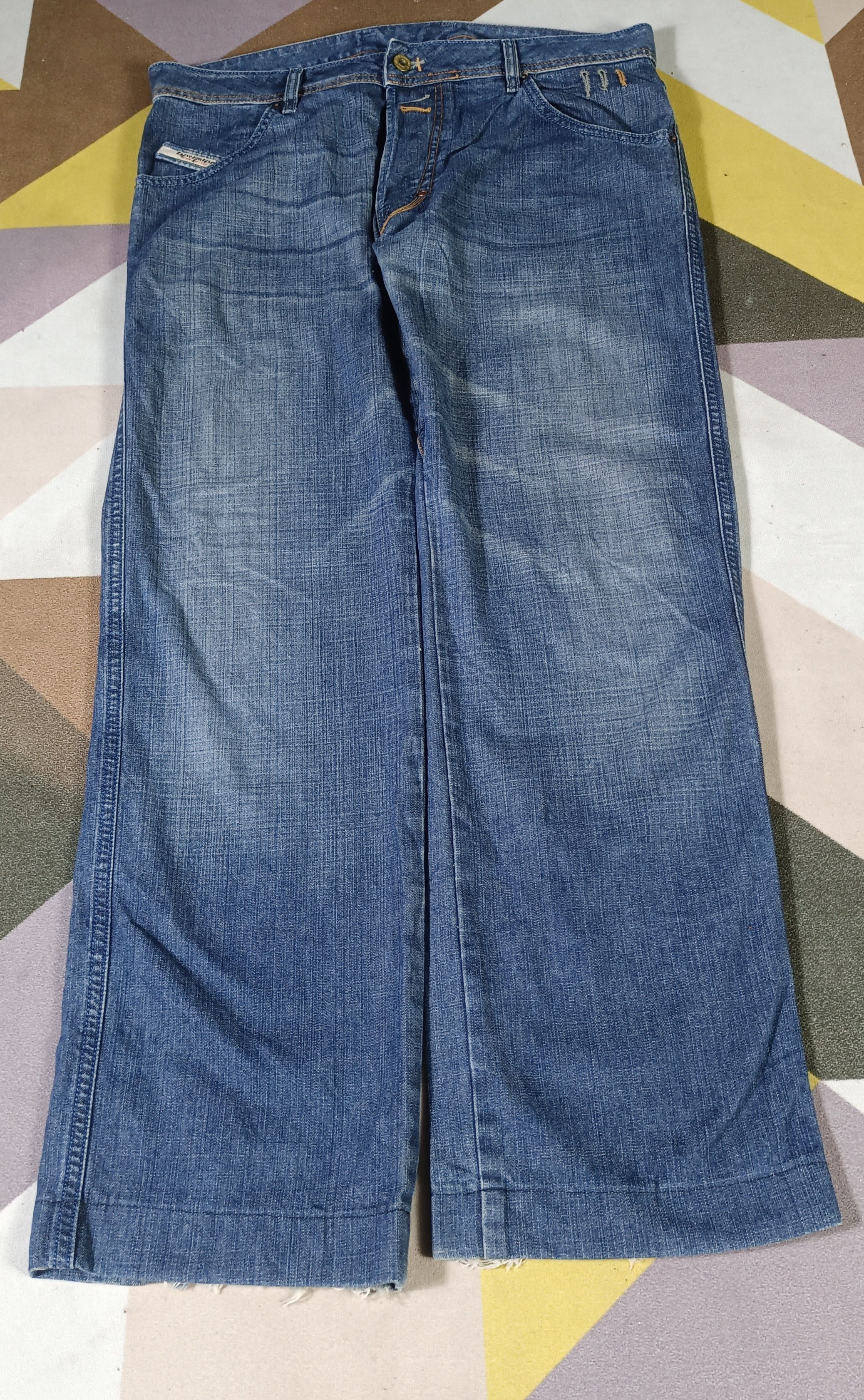 Diesel Diesel Algodao Pamuklu Loose Jeans Size US 34 / EU 50 - 1 Thumbnail