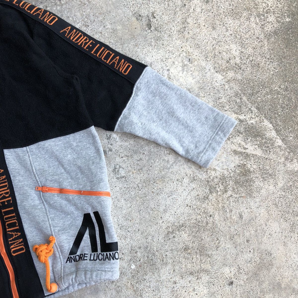 Andreluciano × Designer × Vintage 🔥Rare🔥Andre Luciano Half Fleece Winter Zipper Jacket Size US S / EU 44-46 / 1 - 6 Thumbnail