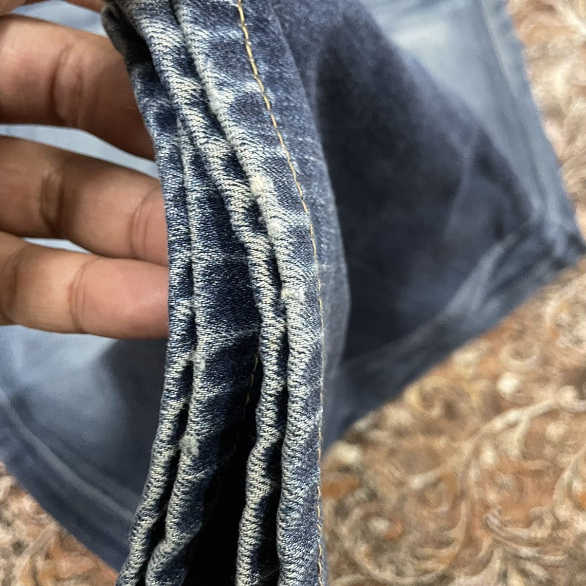 Levi's Vintage Clothing 🔥Vintage Levis 503 Stoned Washed Distress Denim Jeans Size US 33 - 8 Thumbnail