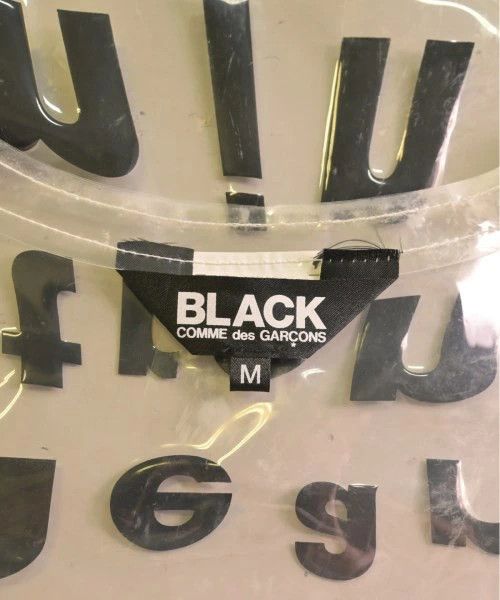 Comme des Garcons Black T-Shirts Logo Print Sleeveless polyurethane resin Clear Size US M / EU 48-50 / 2 - 8 Thumbnail
