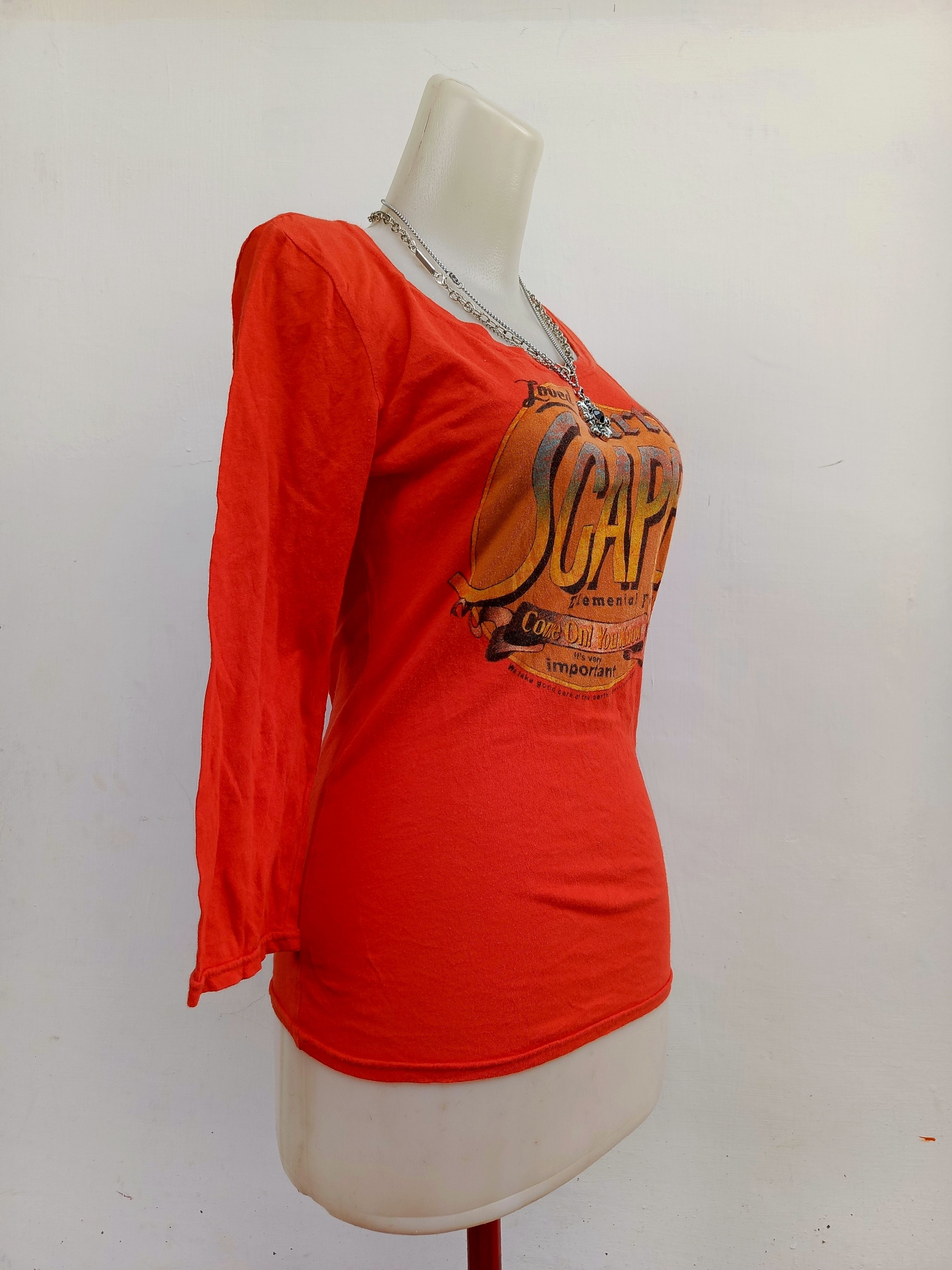 MOUSSY Moussy Japan Brand 3/4 Sleeve Printed Tee Size XS / US 0-2 / IT 36-38 - 3 Thumbnail