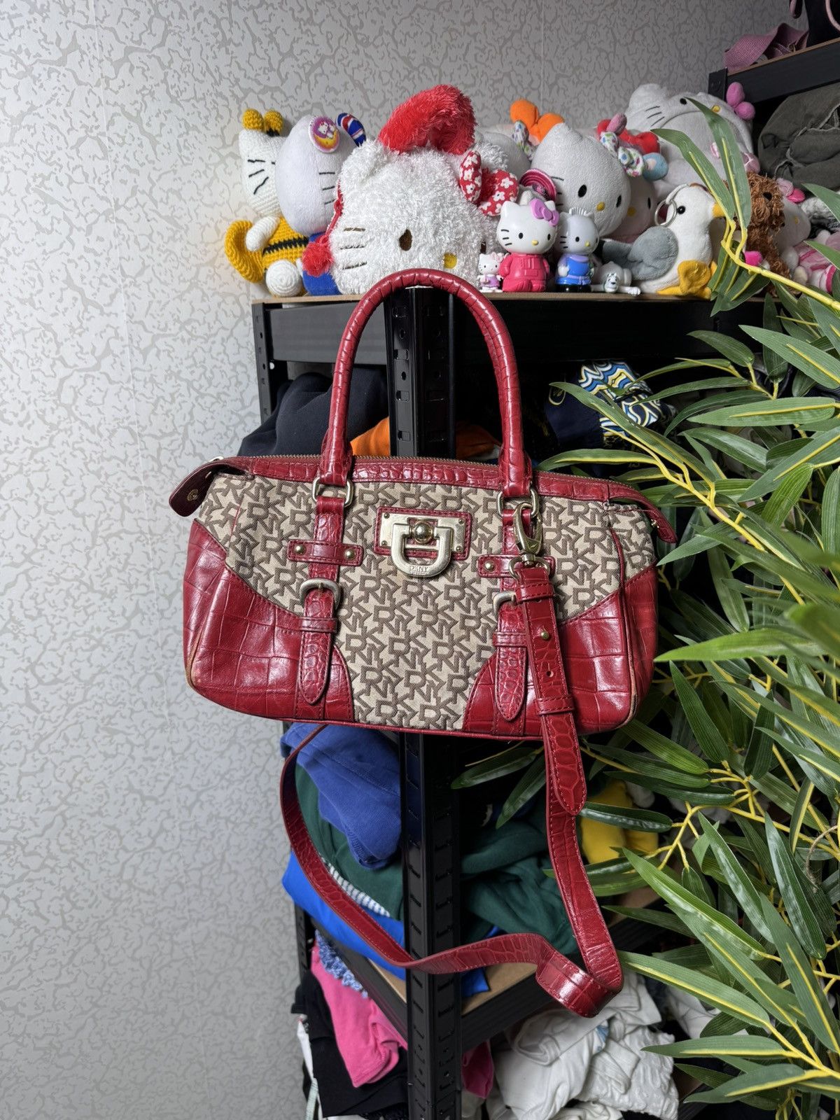 DKNY VINTAGE DKNY MONOGRAM 2000s BAG Size ONE SIZE - 1 Thumbnail